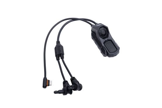 Unity Tactical AXON SYNC Switch for LINK USB-C / DBAL Laser has two distinct buttons for activation.